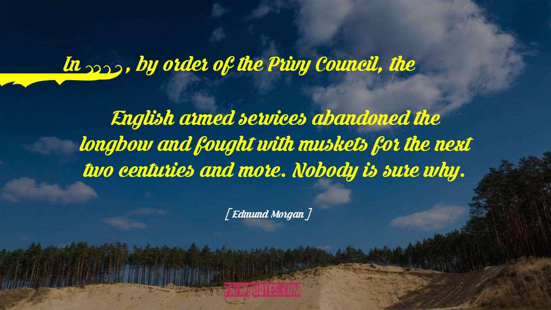 Darzee Services quotes by Edmund Morgan