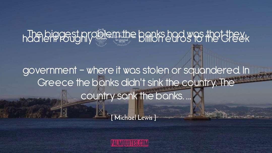 Dasal Banks quotes by Michael Lewis