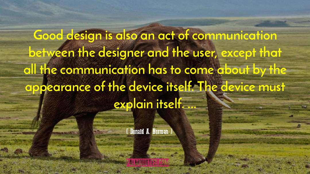 Dashboard Designer quotes by Donald A. Norman