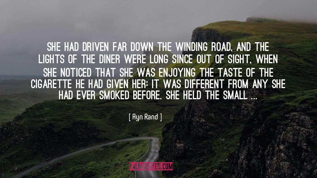 Dashboard quotes by Ayn Rand