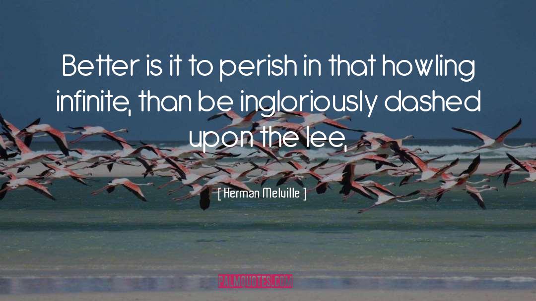 Dashed quotes by Herman Melville