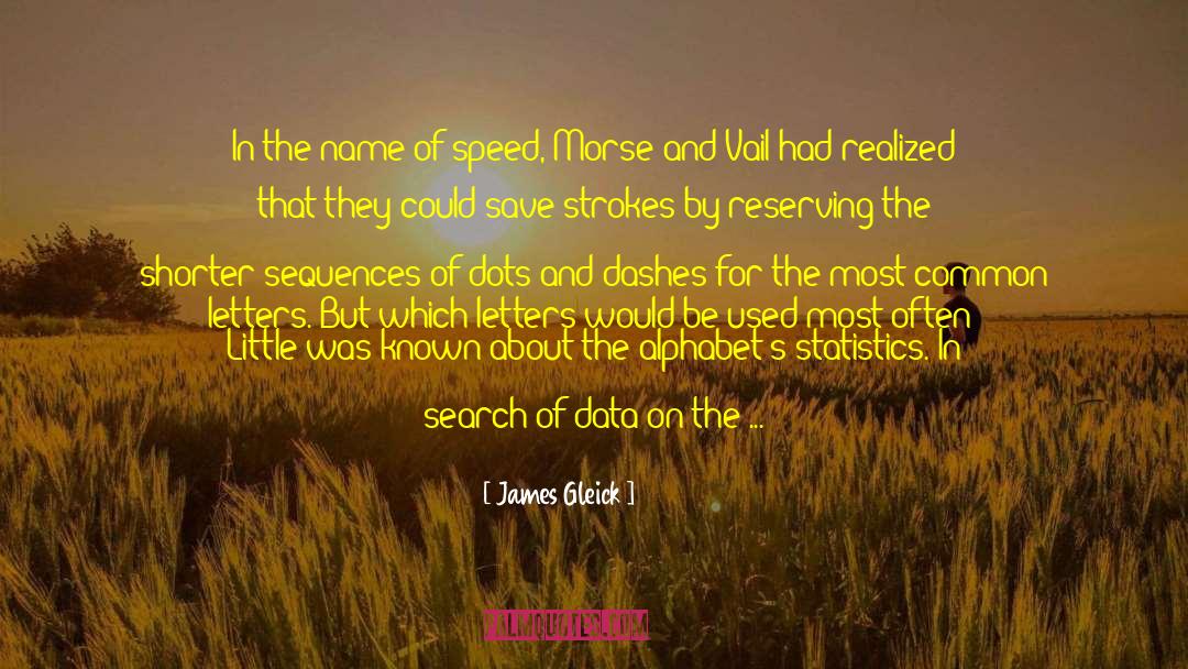 Dashes quotes by James Gleick