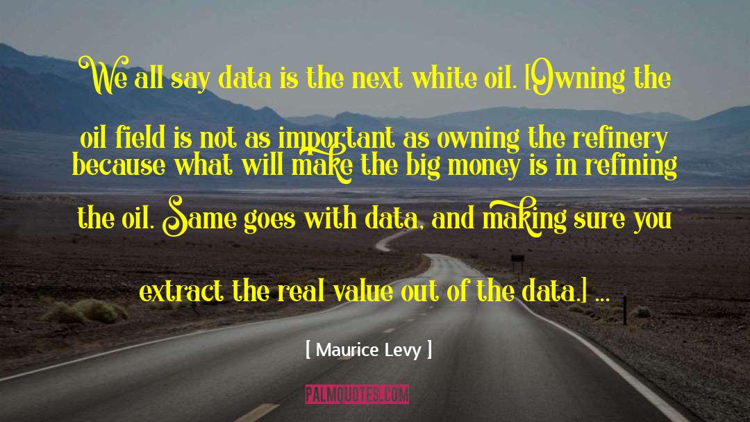 Data Analytic quotes by Maurice Levy