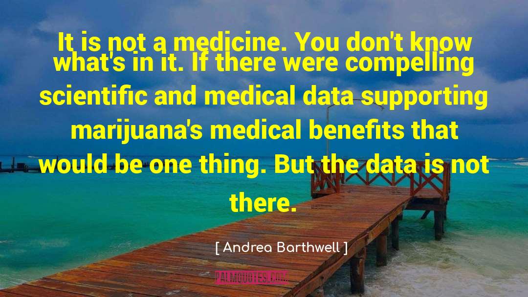 Data Analytic quotes by Andrea Barthwell