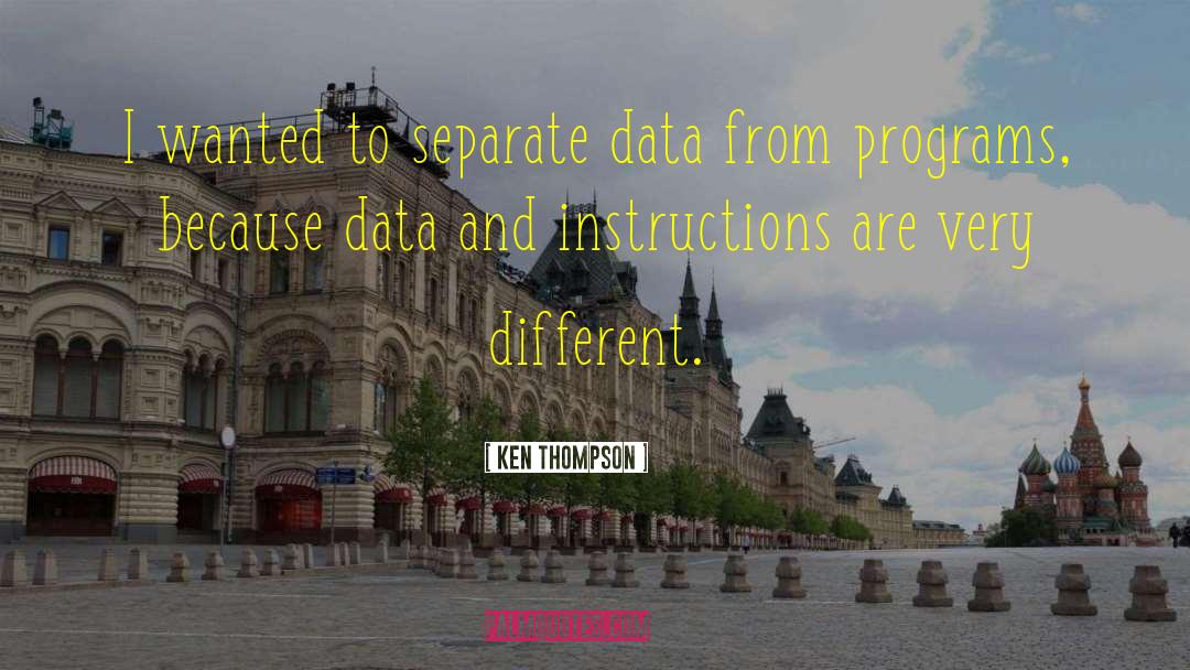 Data Analytic quotes by Ken Thompson