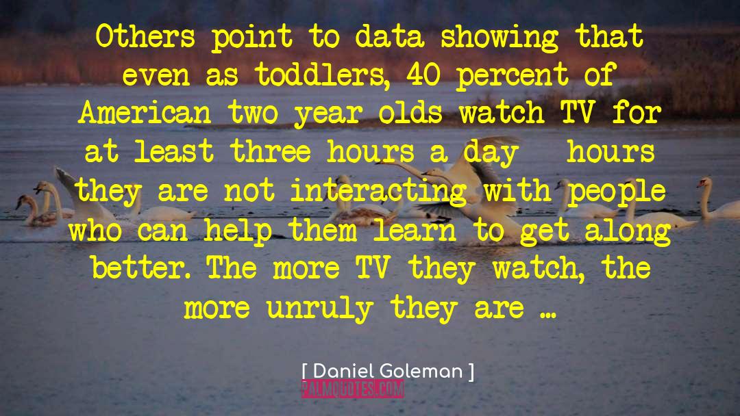 Data Base quotes by Daniel Goleman