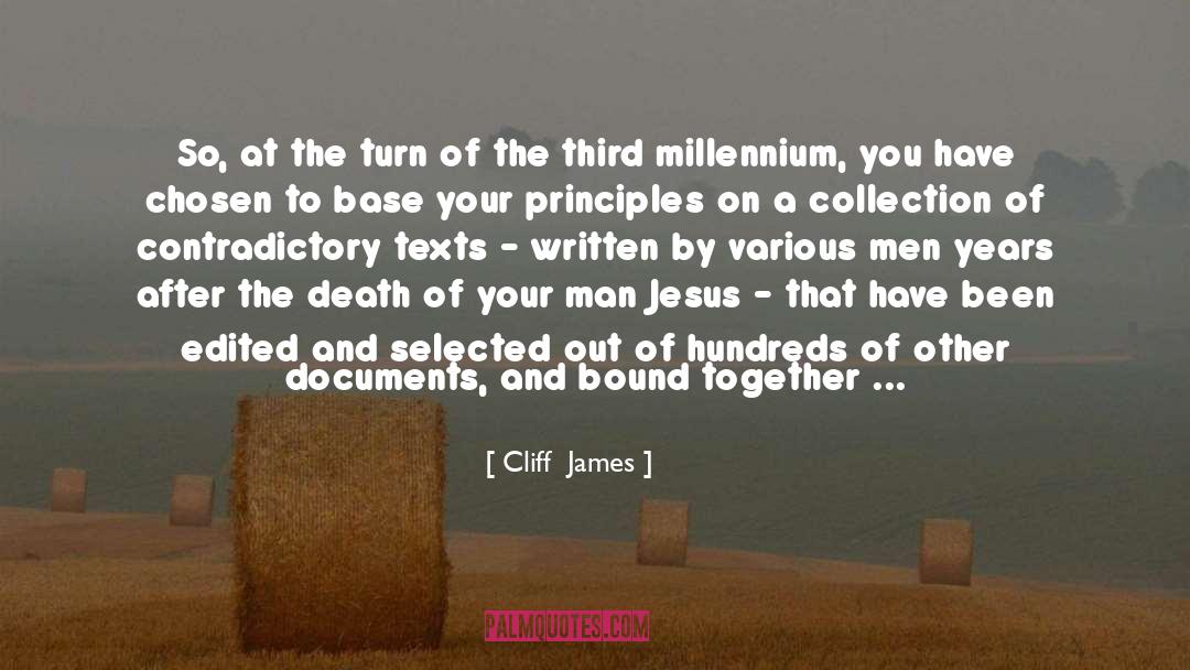 Data Collection quotes by Cliff  James