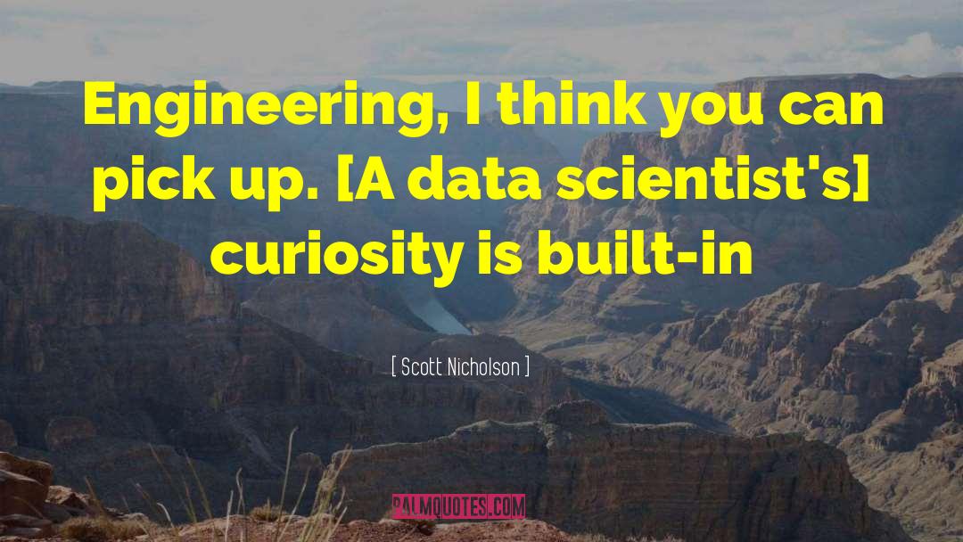 Data Is King quotes by Scott Nicholson