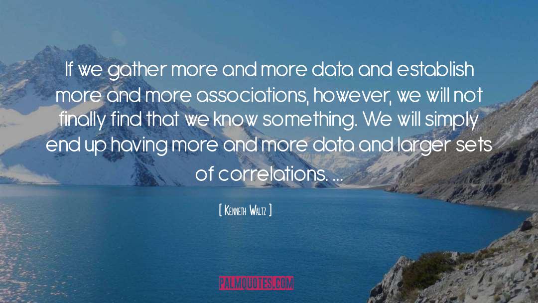 Data Is King quotes by Kenneth Waltz