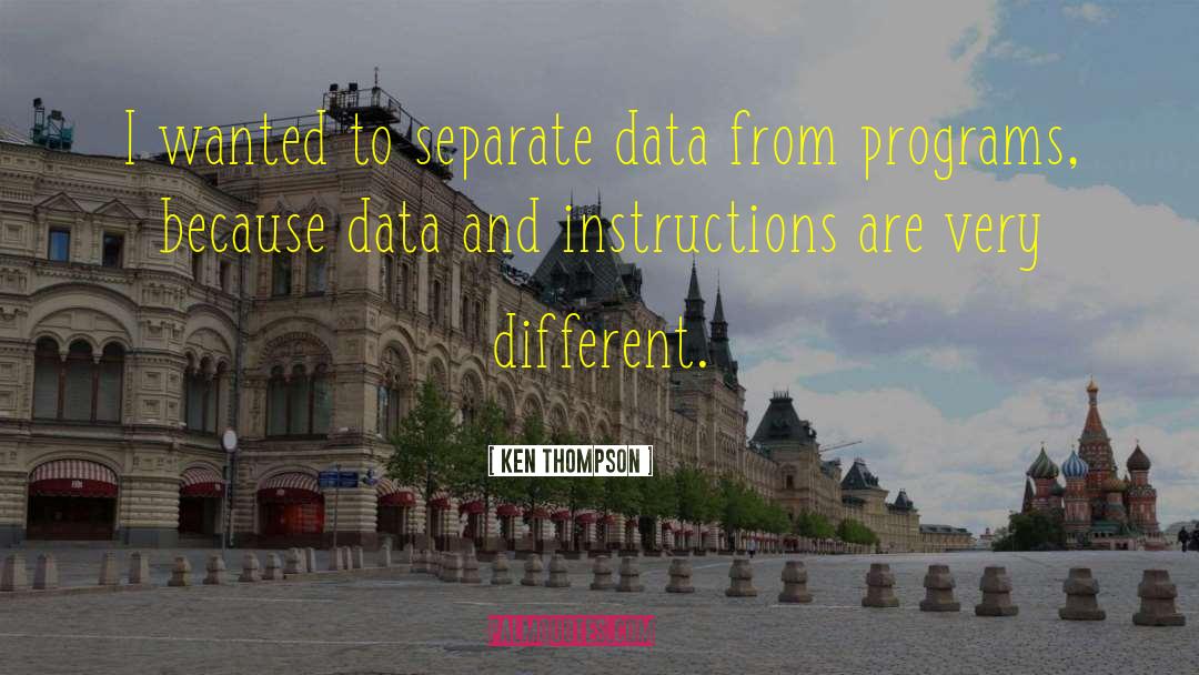 Data Is King quotes by Ken Thompson