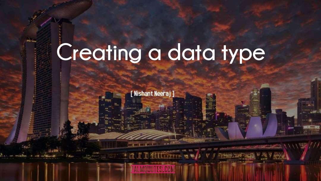 Data quotes by Nishant Neeraj