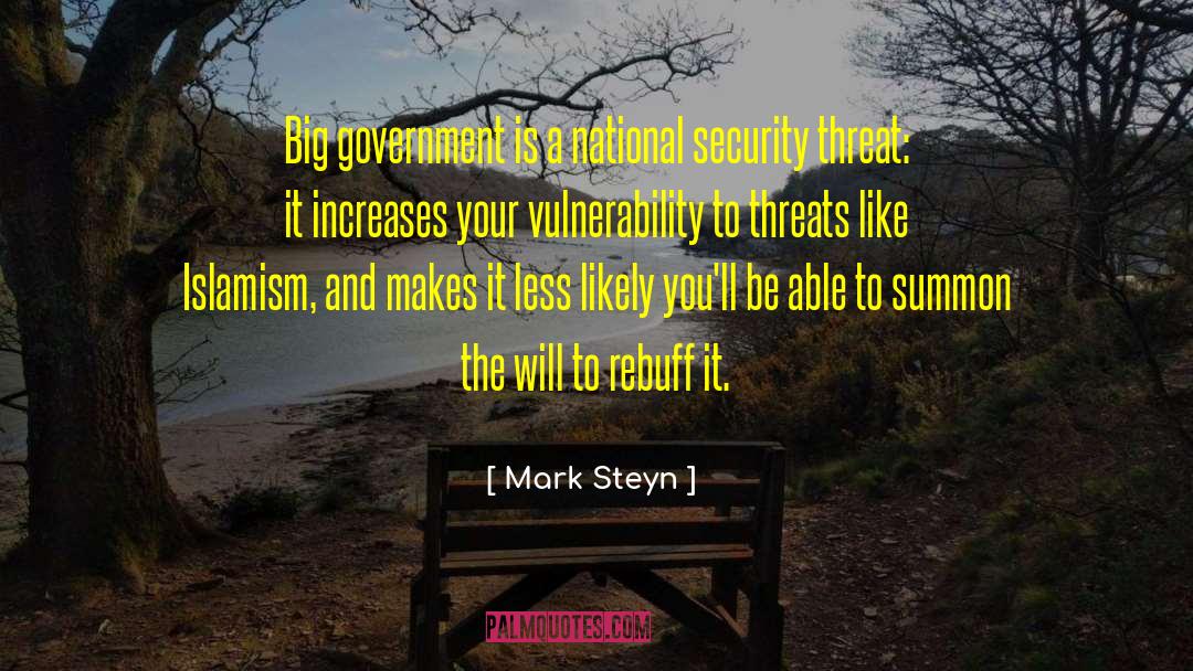 Data Security quotes by Mark Steyn
