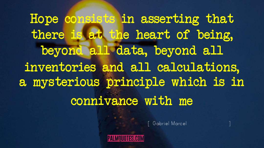 Data Storage quotes by Gabriel Marcel