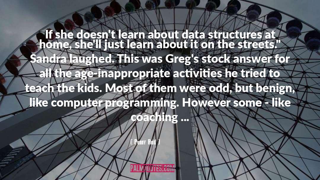 Data Structures quotes by Penny Reid