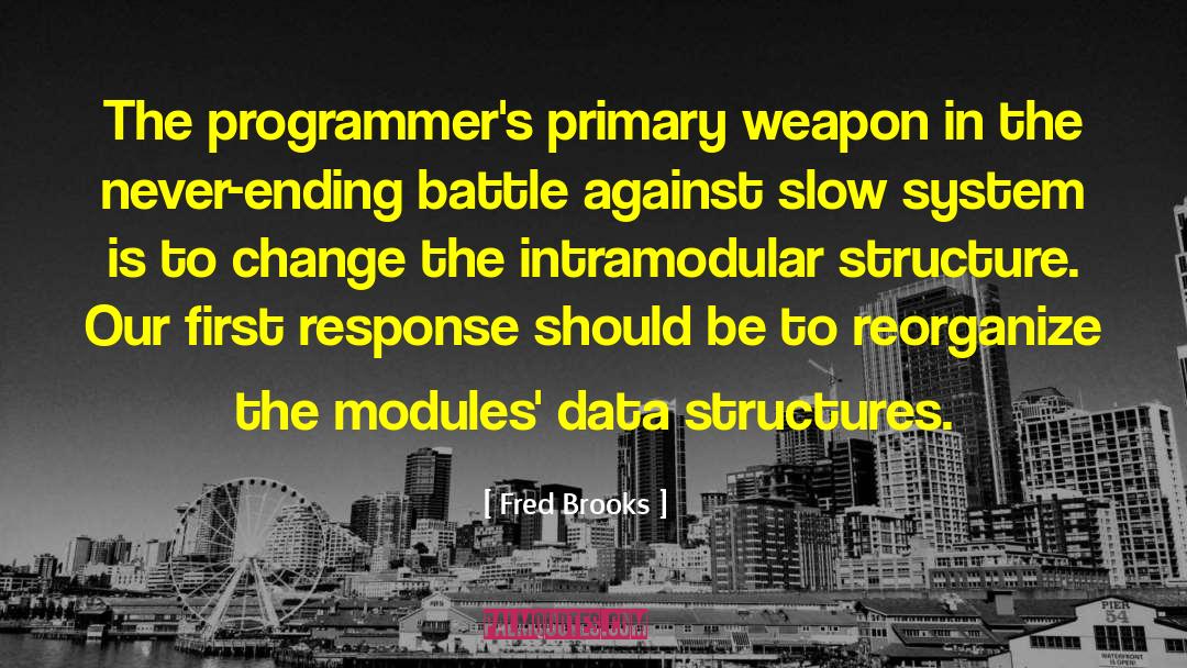 Data Structures quotes by Fred Brooks