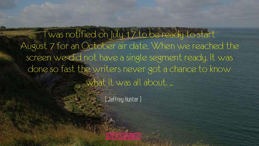 Date Requirements quotes by Jeffrey Hunter