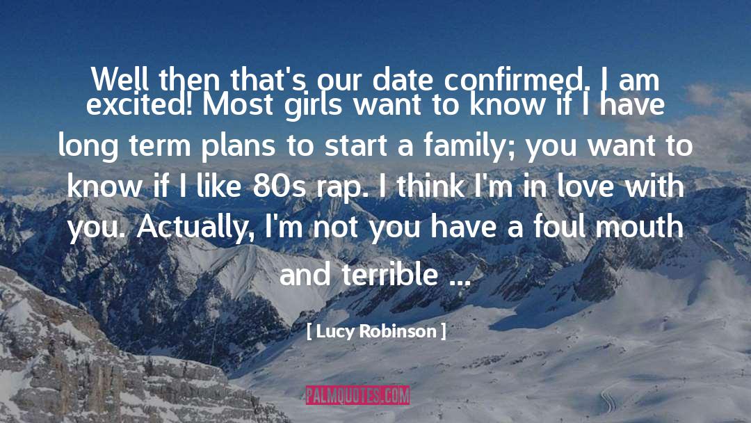 Date Requirements quotes by Lucy Robinson