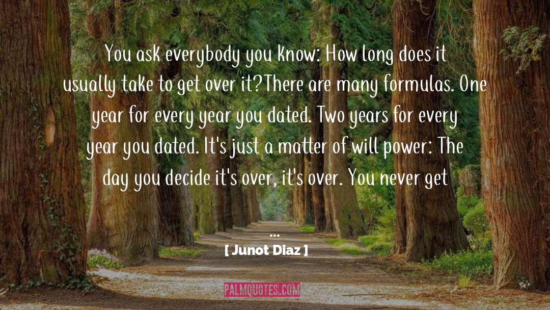 Dated quotes by Junot Diaz
