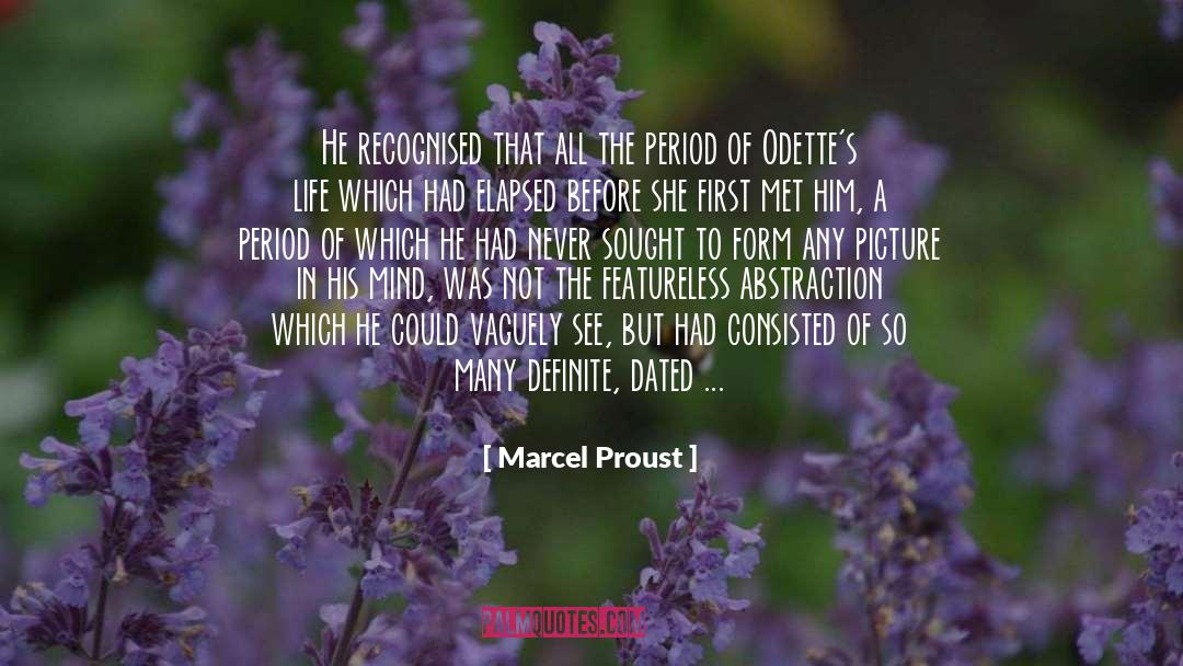 Dated quotes by Marcel Proust