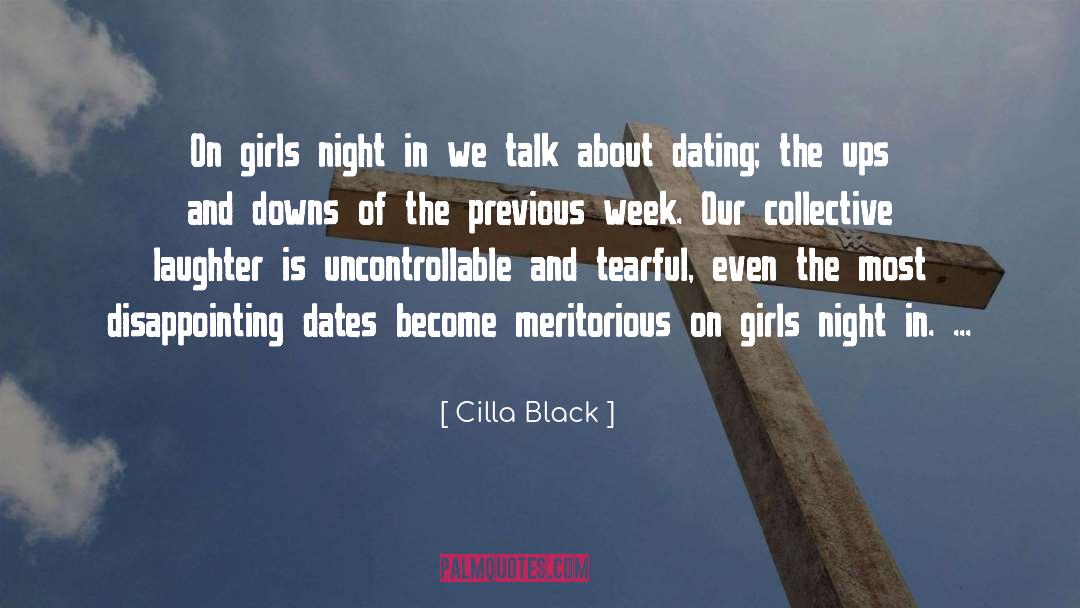 Dates quotes by Cilla Black