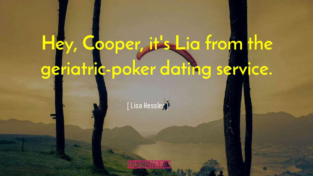Dating Service quotes by Lisa Kessler