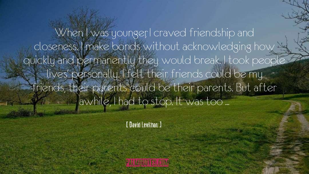 Dating Younger People quotes by David Levithan