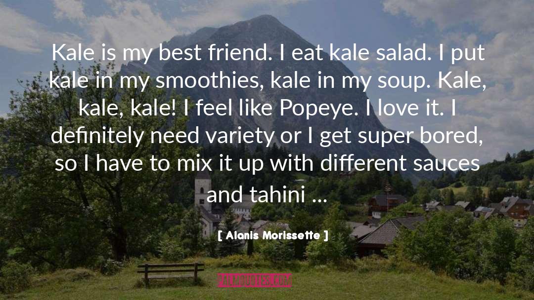 Daubentons Kale quotes by Alanis Morissette
