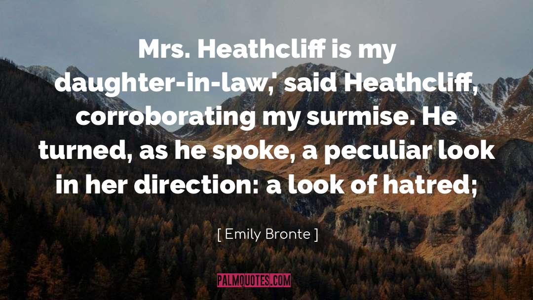 Daughter In Law Death quotes by Emily Bronte