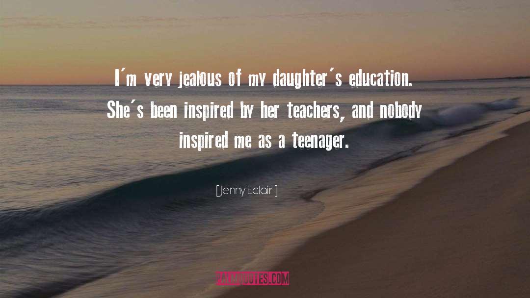 Daughters quotes by Jenny Eclair