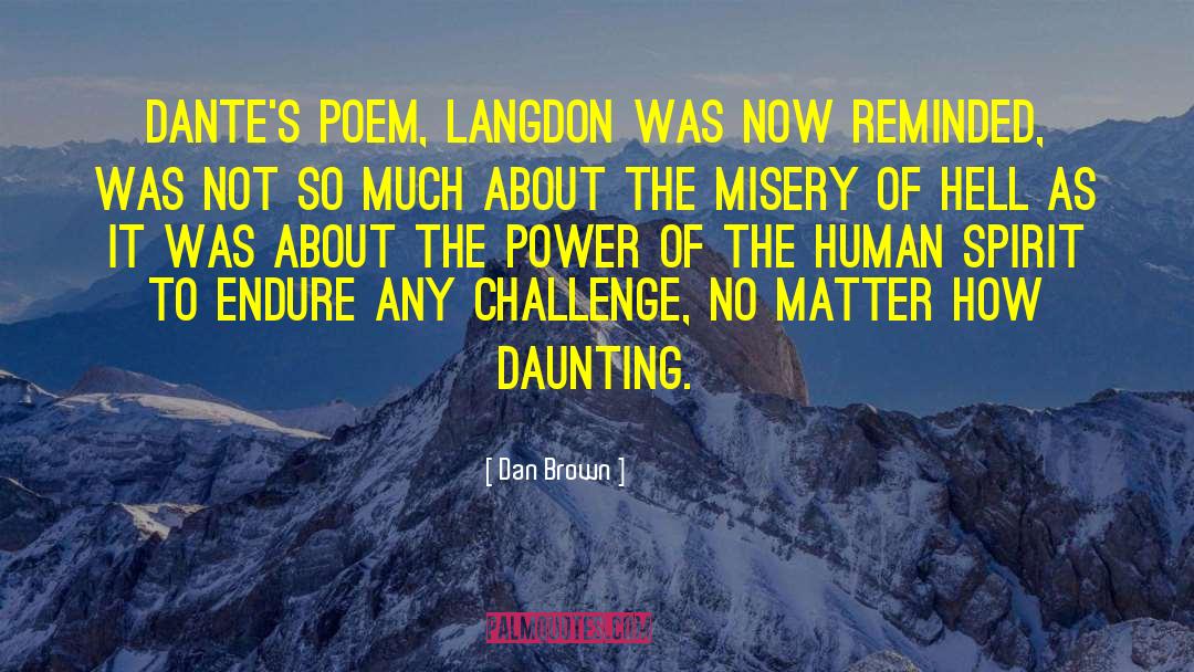 Daunting quotes by Dan Brown