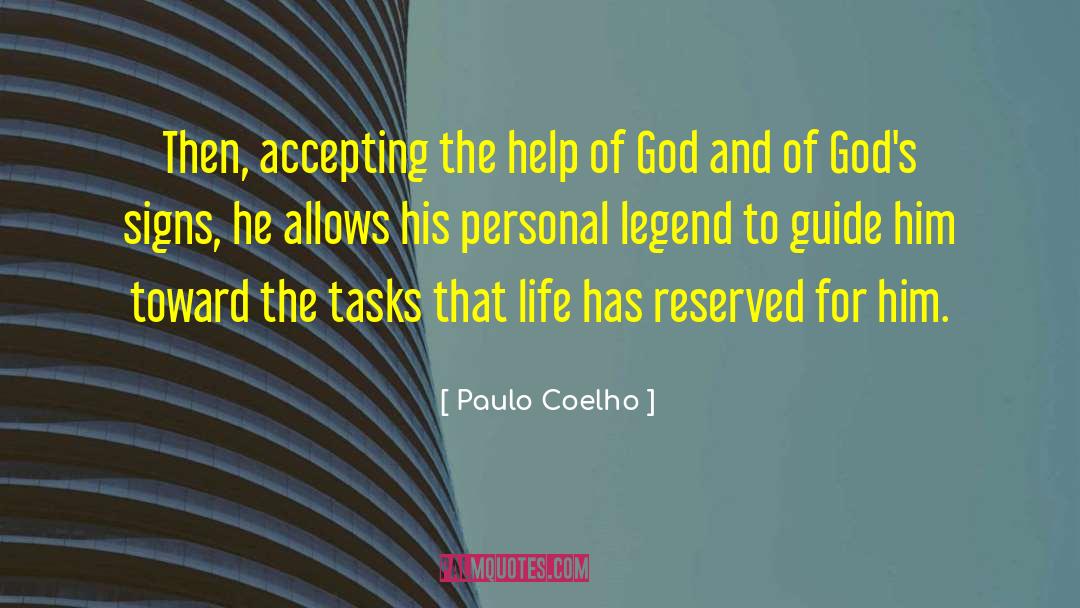 Daunting Tasks quotes by Paulo Coelho