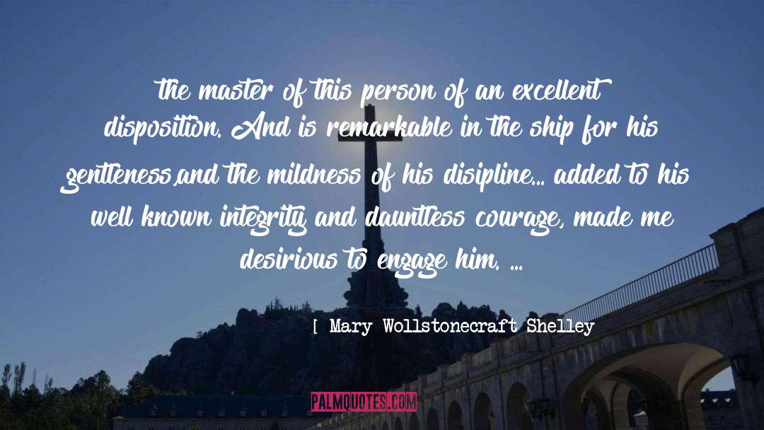 Dauntless quotes by Mary Wollstonecraft Shelley