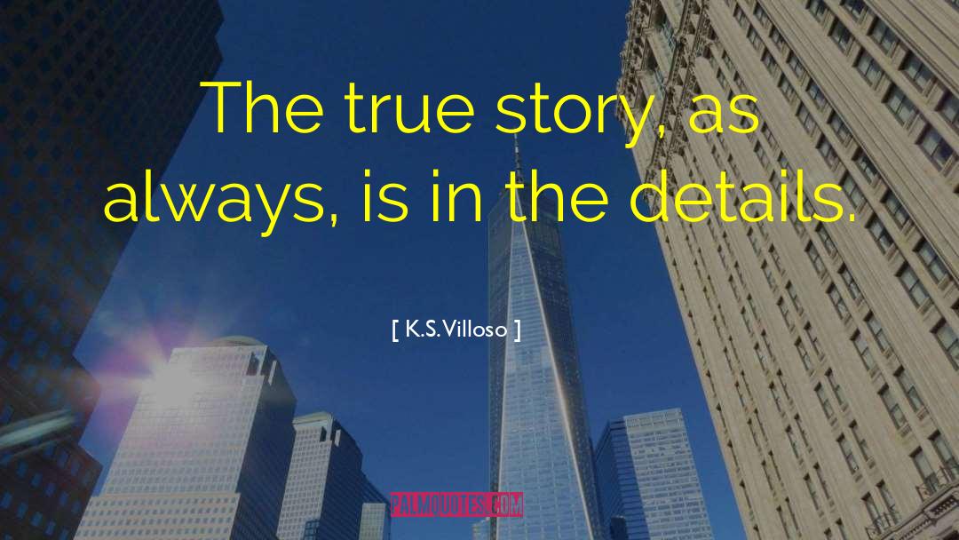 Dave S True Story quotes by K.S. Villoso