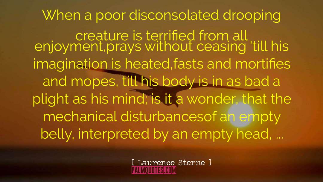 Daverio Mechanical quotes by Laurence Sterne