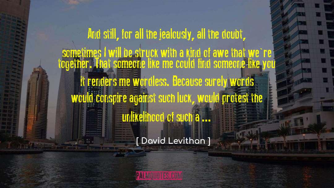 David Bailey quotes by David Levithan