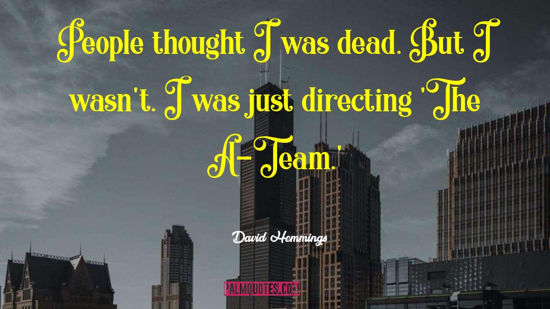 David Boswell quotes by David Hemmings