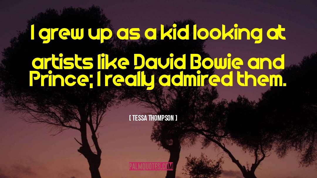 David Bowie quotes by Tessa Thompson