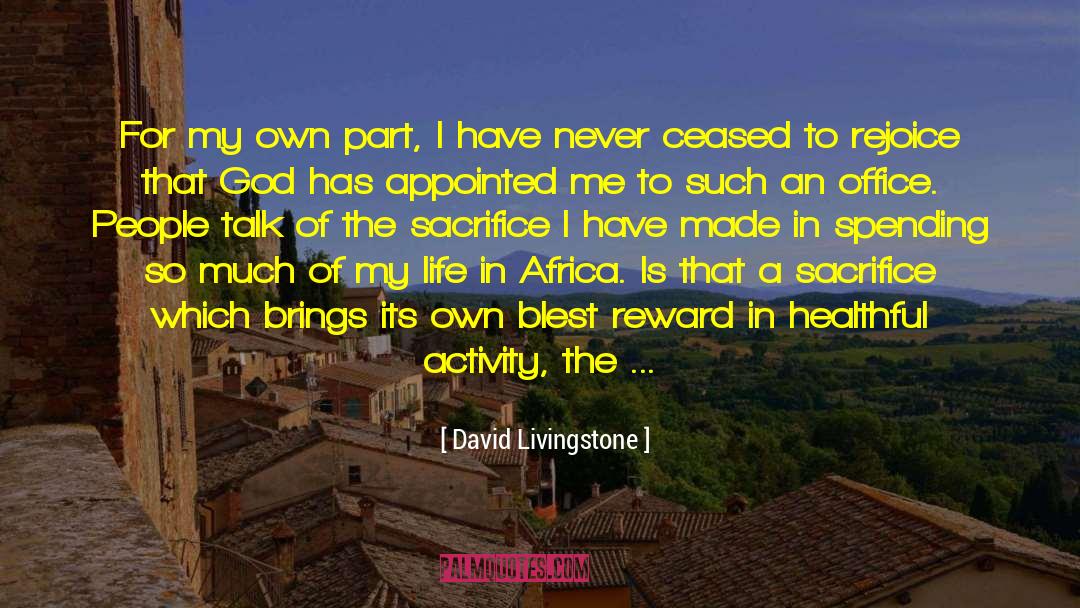 David Brier quotes by David Livingstone