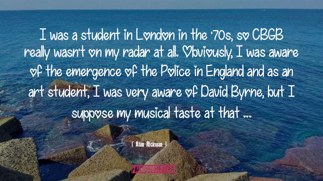 David Byrne quotes by Alan Rickman