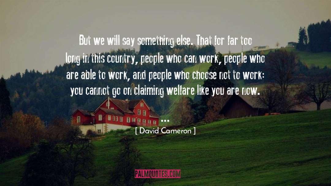 David Cameron quotes by David Cameron