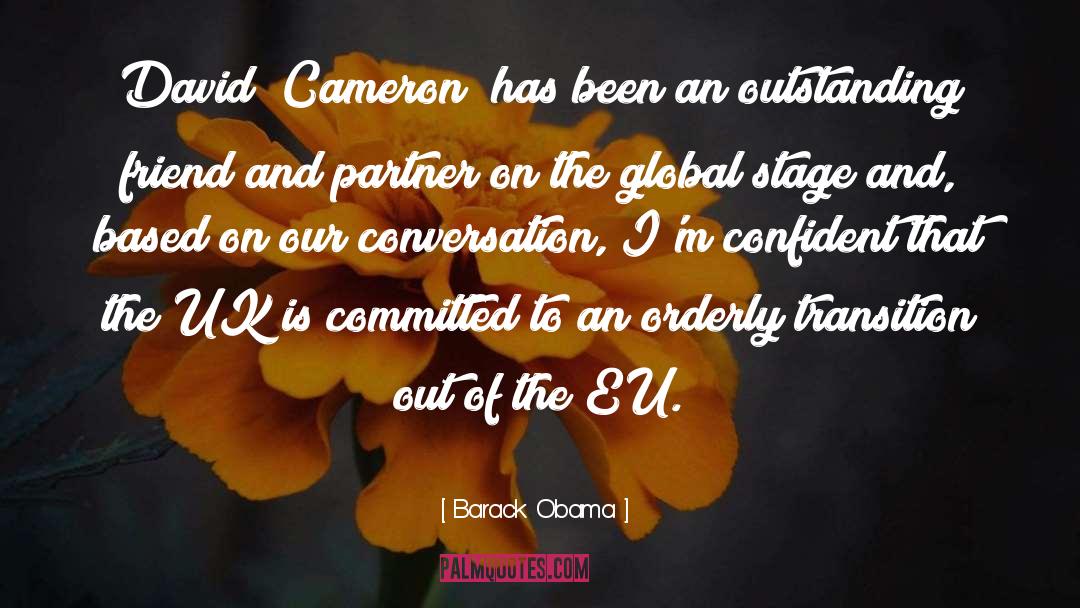 David Cameron quotes by Barack Obama