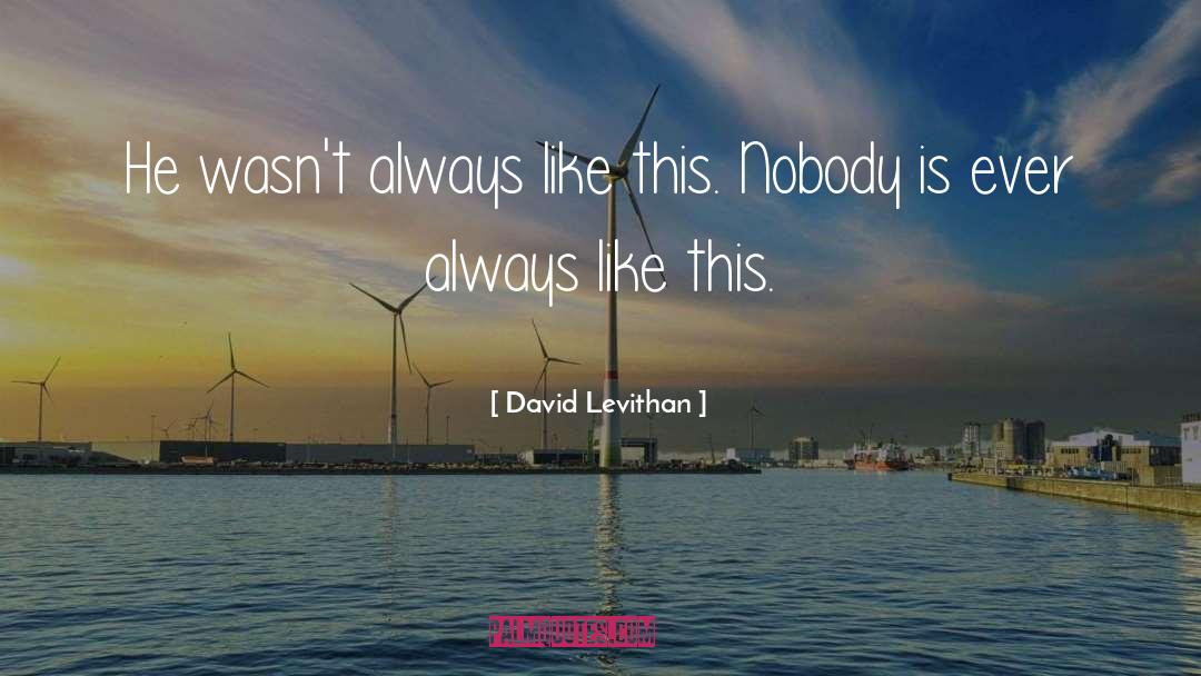 David Charleston quotes by David Levithan