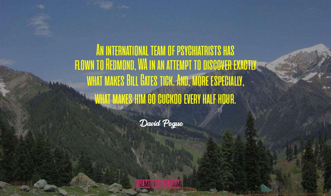 David Chios quotes by David Pogue