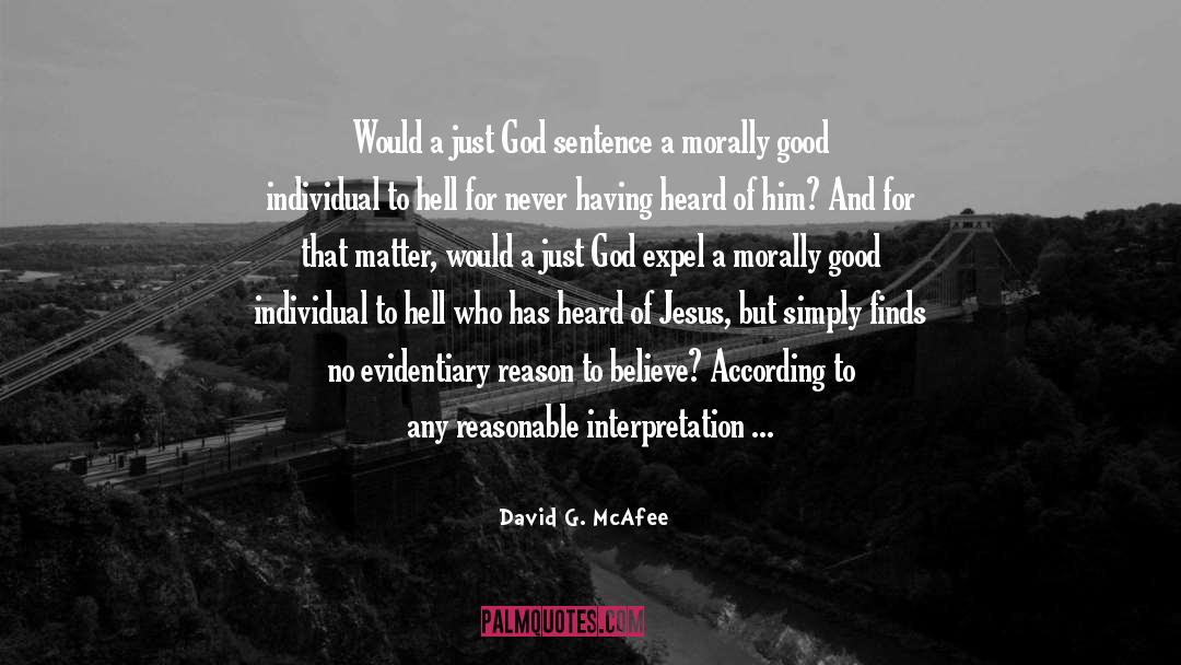 David G Mcafee quotes by David G. McAfee