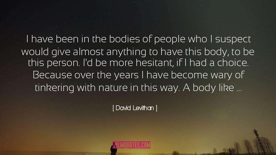 David Gandy quotes by David Levithan