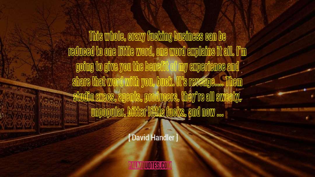 David Golde quotes by David Handler