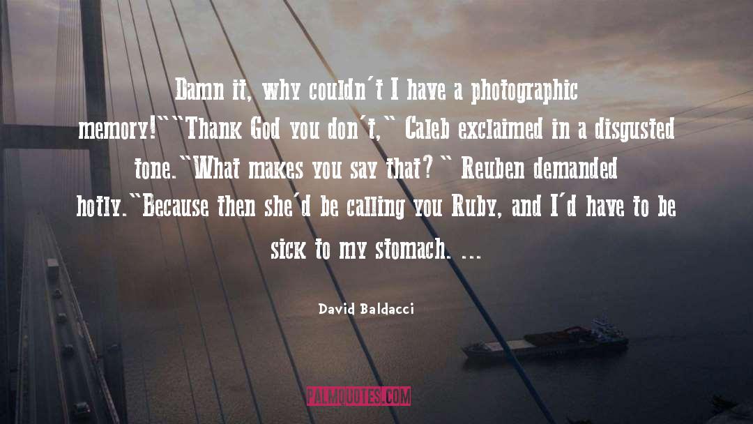 David Golde quotes by David Baldacci