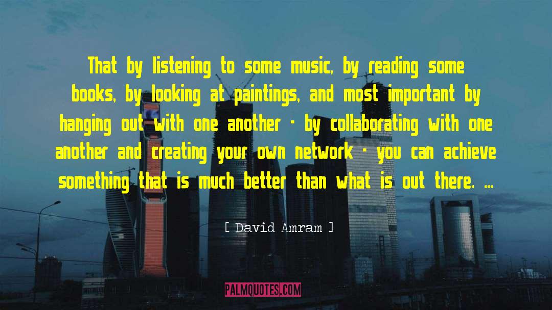 David Goodis quotes by David Amram