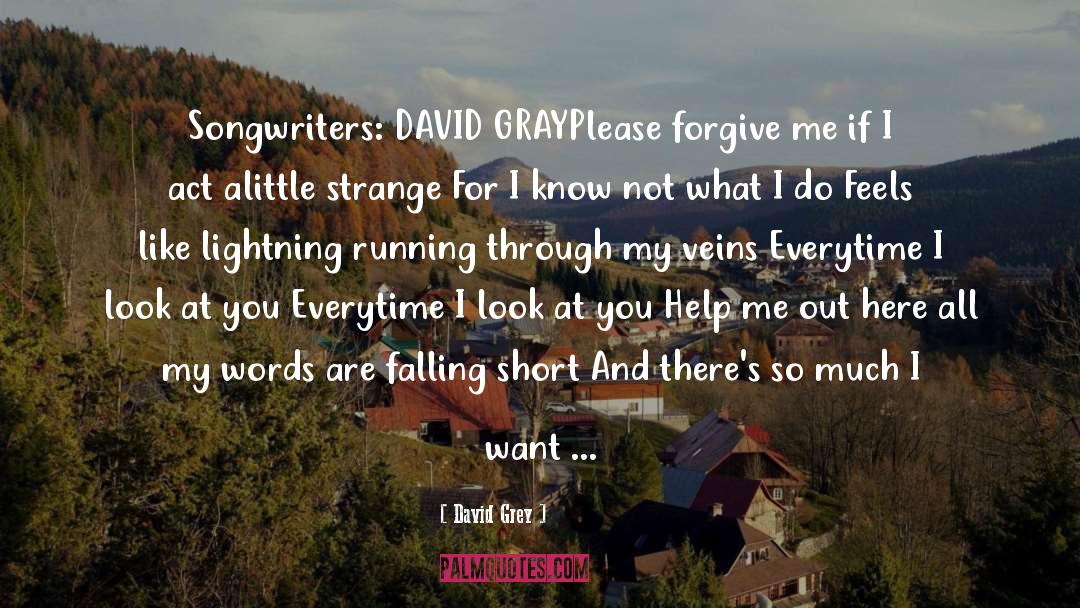 David Gray quotes by David Grey