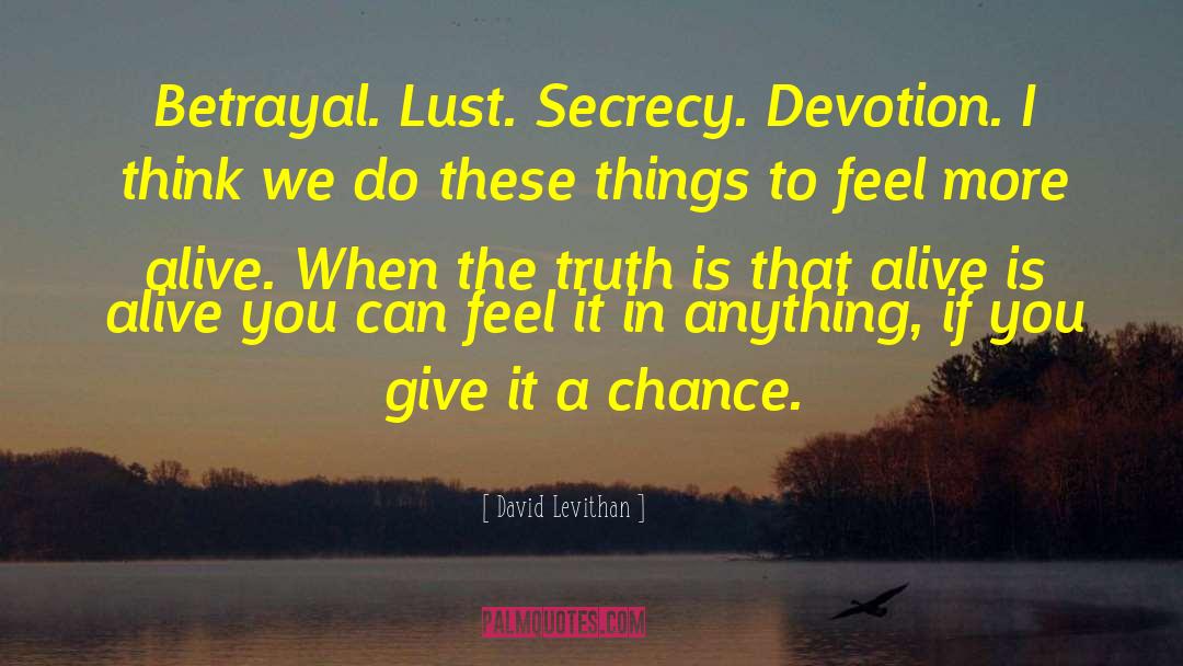 David Harry quotes by David Levithan